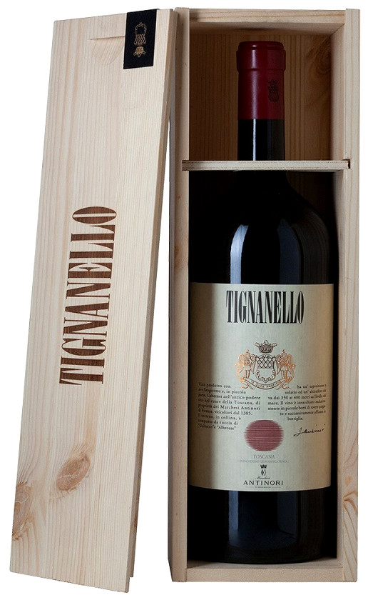 Antinori Tignanello Toscana 2018 wooden box