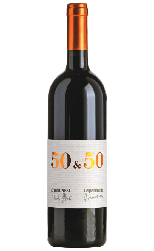 Avignonesi-Capannelle 50 50 Vino da Tavola di Toscana 2008