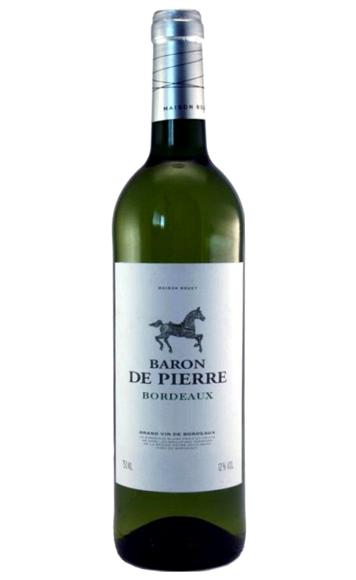 Baron de Pierre Blanc Bordeaux 2014