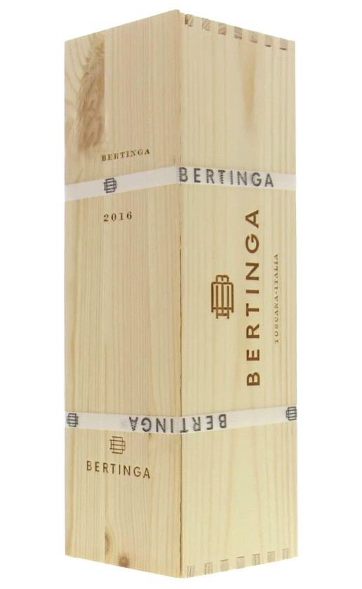 Bertinga Bertinga Toscana 2016 wooden box