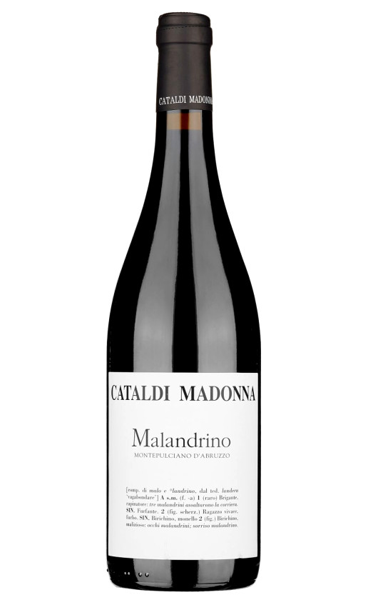 Cataldi Madonna Malandrino Montepulciano d'Abruzzo 2019