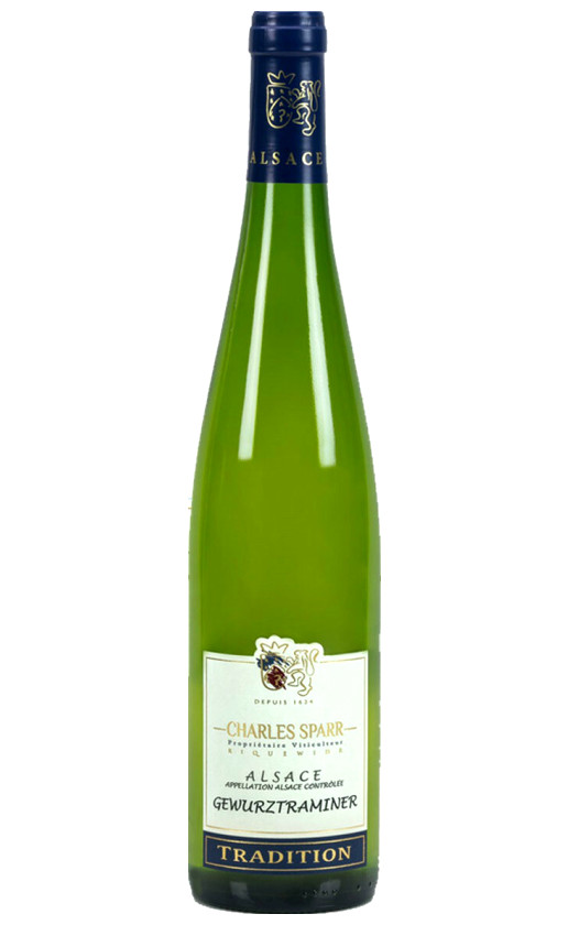Charles Sparr Gewurztraminer Tradition Alsace 2017