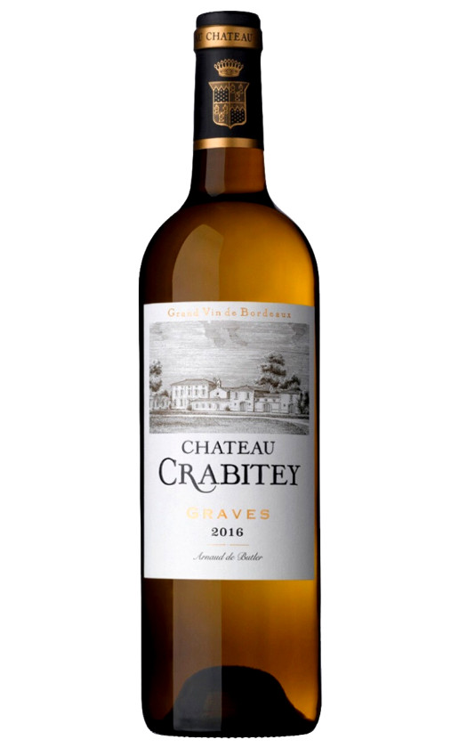 Chateau Crabitey Blanc Graves 2016