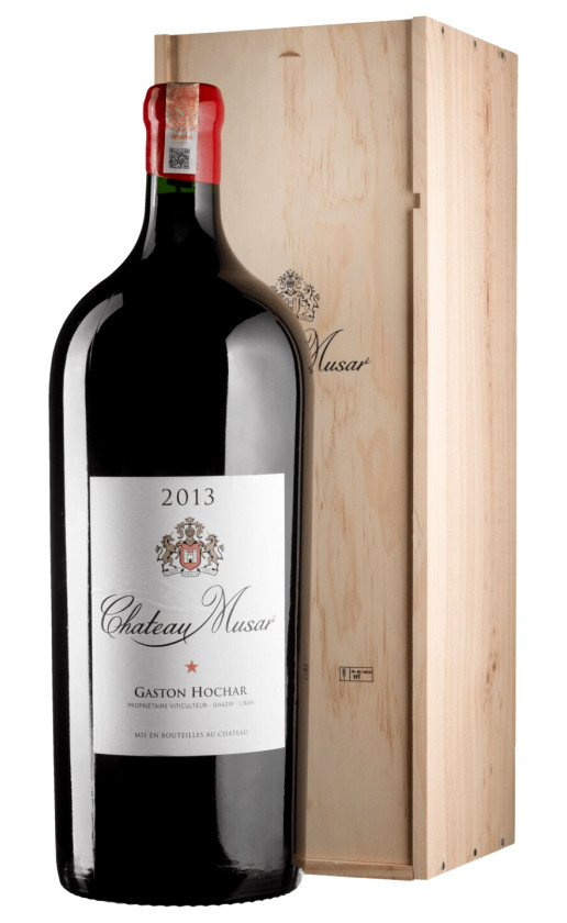Chateau Musar Red 2013 wooden box