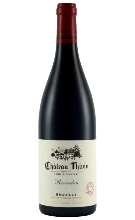 Chateau Thivin Reverdon Brouilly 2019