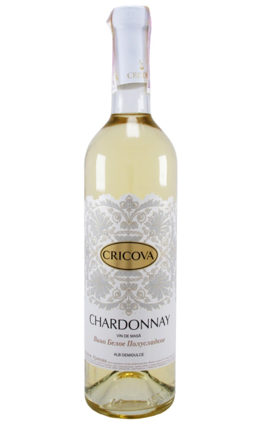 Cricova Chardonnay Demidulce