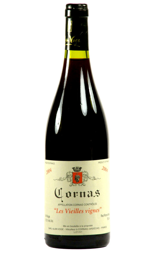 Domaine Alain Voge Les Vieilles vignes Cornas 2004