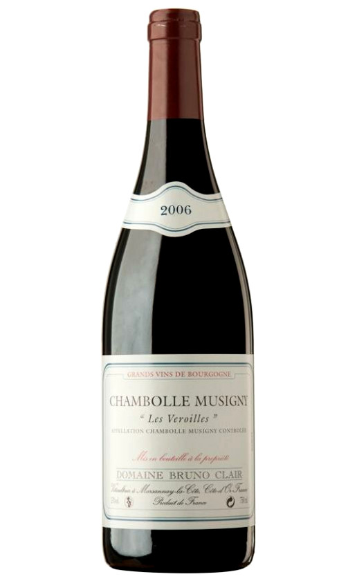 Domaine Bruno Clair Chambolle-Musigny Les Veroilles 2006