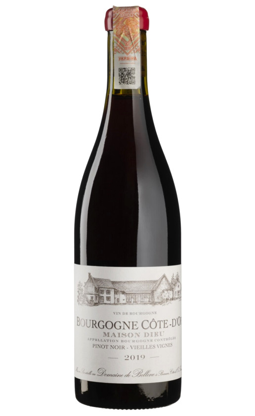 Domaine de Bellene Maison Dieu Pinot Noir Vieilles Vignes Bourgogne 2019
