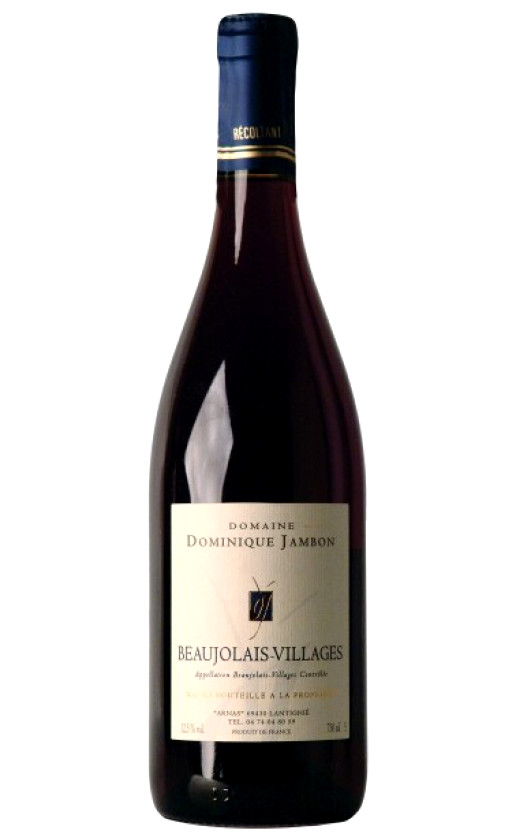 Domaine Dominique Jambon Beaujolais-Villages 2009