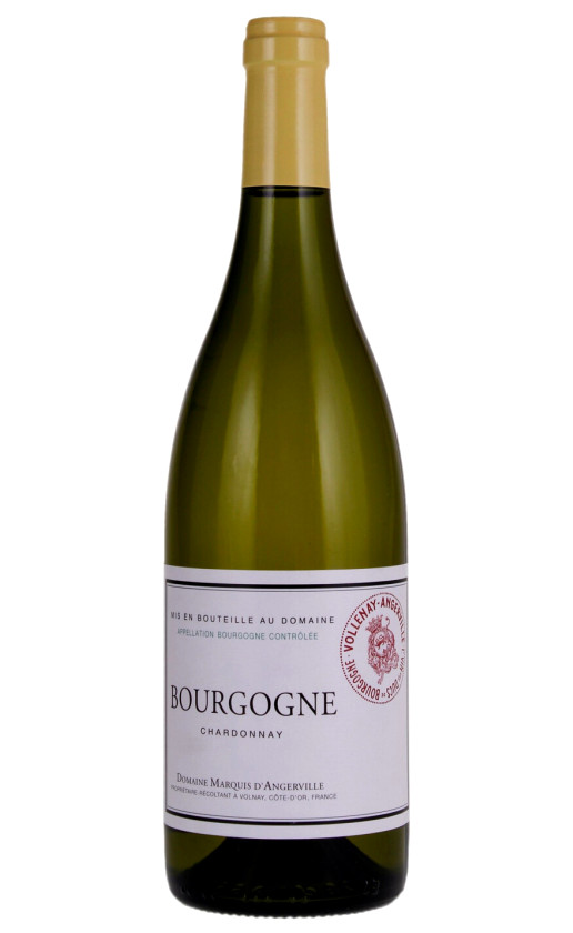 Domaine Marquis d'Angerville Bourgogne Chardonnay 2018