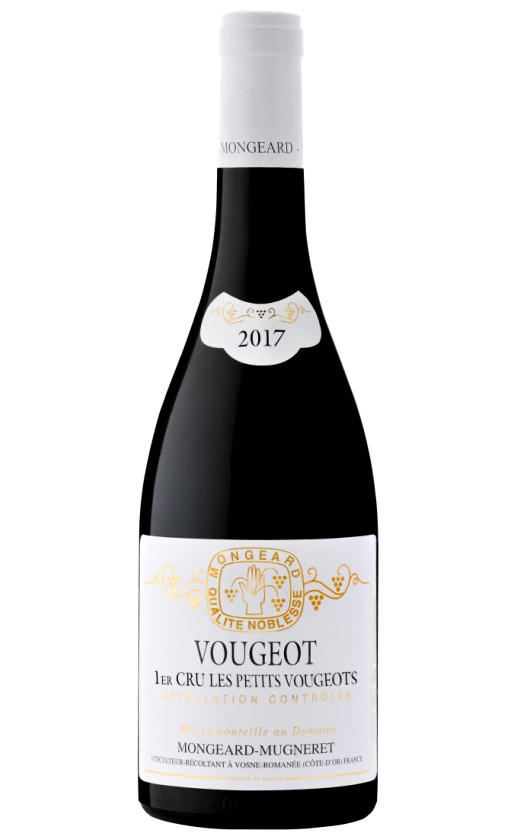 Domaine Mongeard-Mugneret Vougeot 1er Cru Les Petits Vougeots 2017