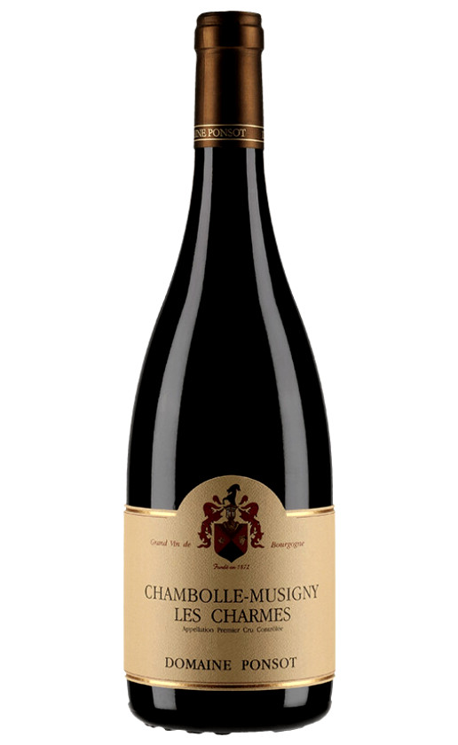 Domaine Ponsot Chambolle-Musigny 1er Cru Les Charmes 2014