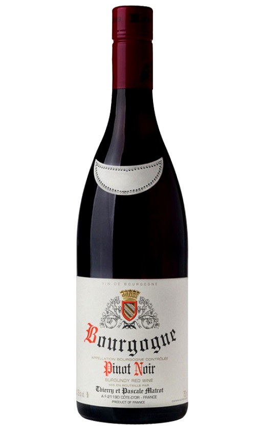 Domaine Thierry et Pascale Matrot Bourgogne Pinot Noir 2017