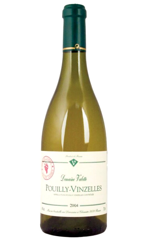 Domaine Valette Pouilly-Vinzelles Vieilles Vignes 2004