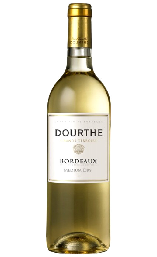 Dourthe Grands Terroirs Bordeaux Blanc Medium Dry 2018