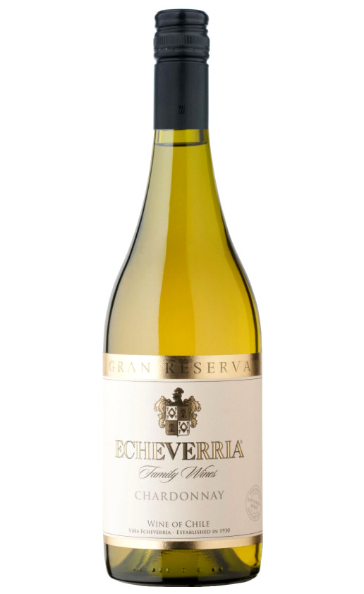 Echeverria Chardonnay Gran Reserva 2018