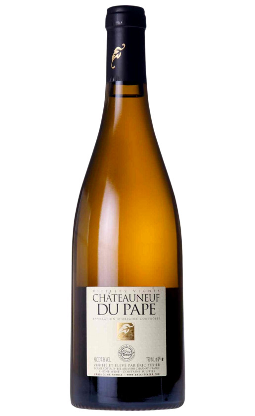 Eric Texier Chateauneuf-du-Pape Vieilles Vignes Blanc 2012