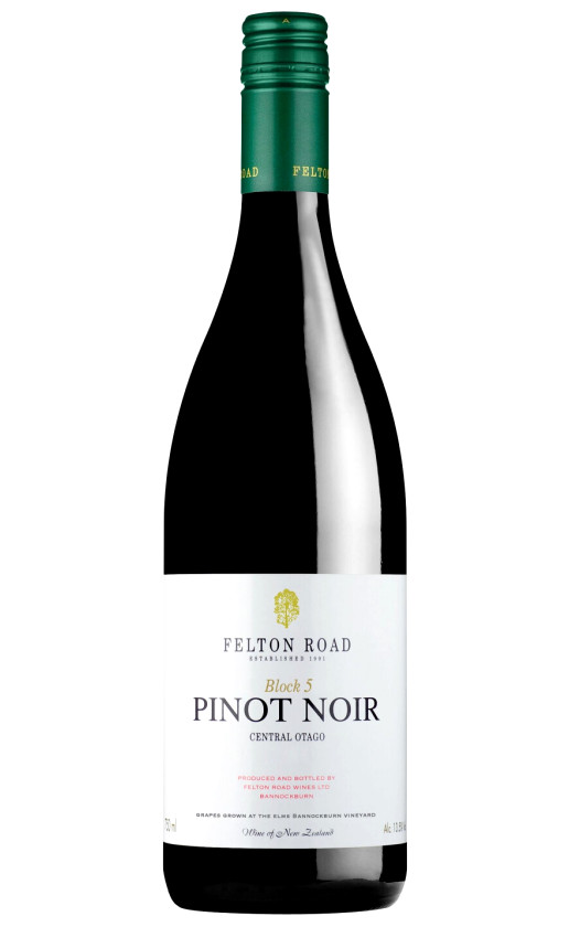 Felton Road Block 5 Pinot Noir 2019