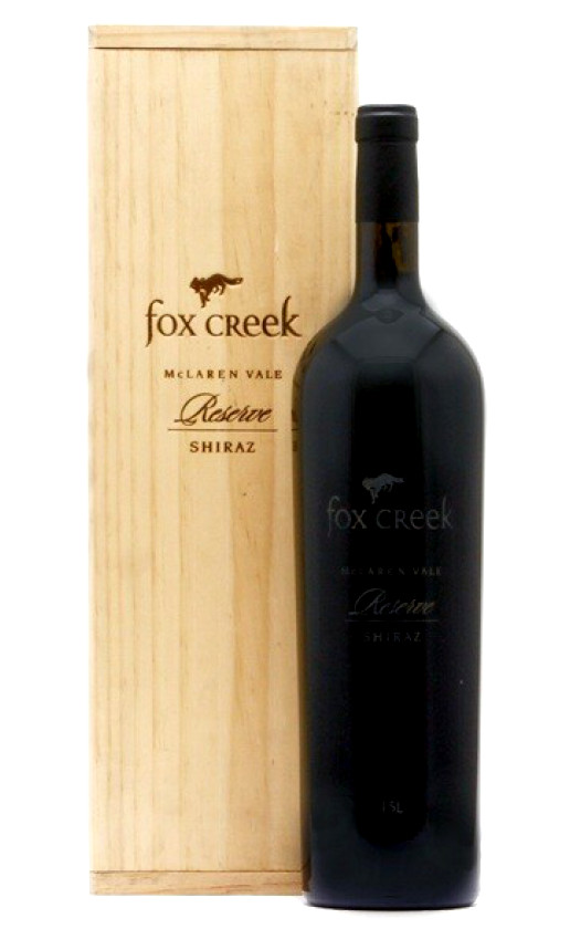 Fox Creek Reserve Shiraz 2008 wooden box