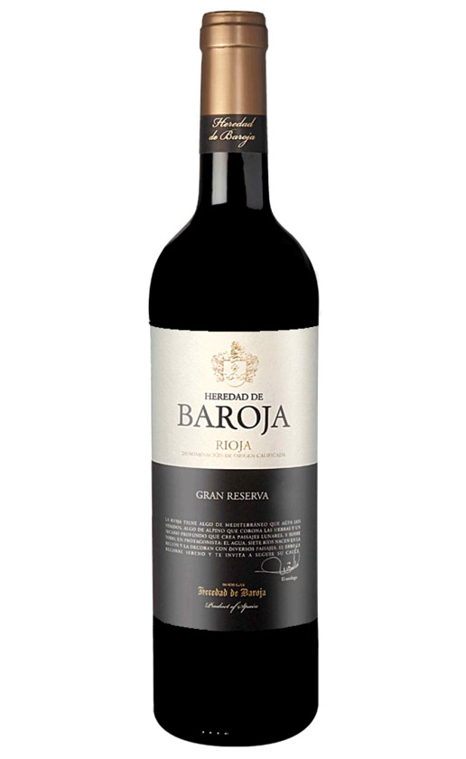 Heredad de Baroja Gran Reserva Rioja a 2008