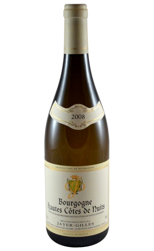 Jayer-Gilles Bourgogne Hautes Cotes de Beaune Blanc 2008