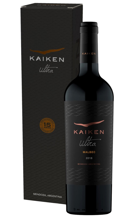 Kaiken Ultra Malbec 2018 gift box