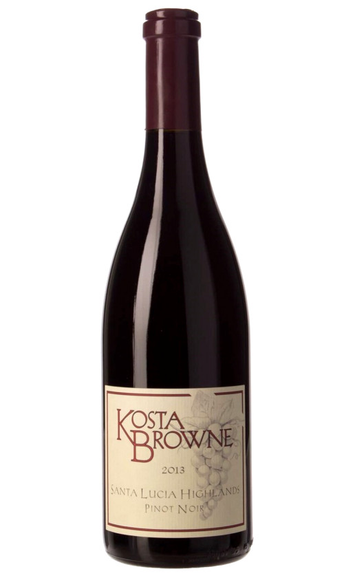 Kosta Browne Pinot Noir Santa Lucia Highlands 2013