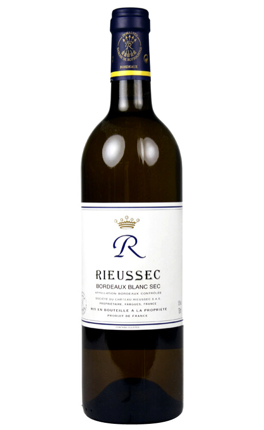 Le R du Rieussec Bordeaux Blanc Sec 2008