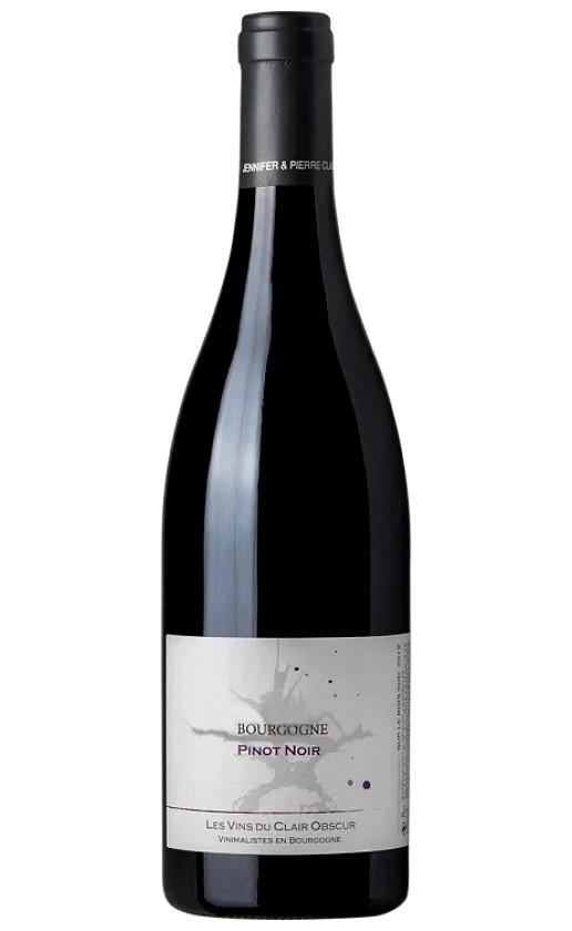 Les Vins du Clair Obscur Pinot Noir Bourgogne 2019