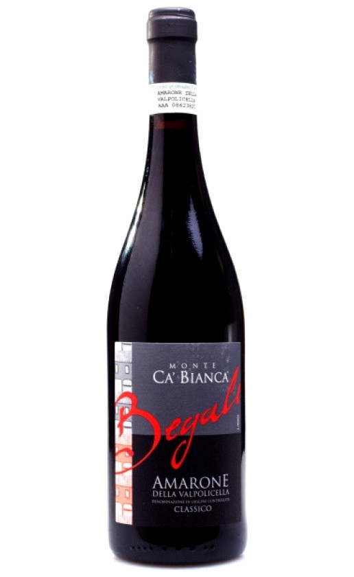 Lorenzo Begali Amarone Classico Monte Ca' Bianca 2005