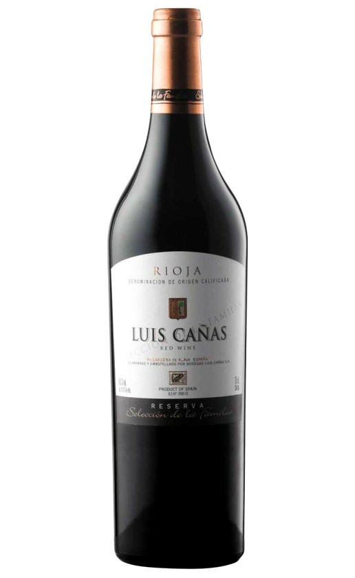 Luis Canas Reserva Seleccion de la Familia Rioja 2009