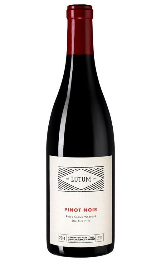 Lutum Rita's Crown Pinot Noir 2014