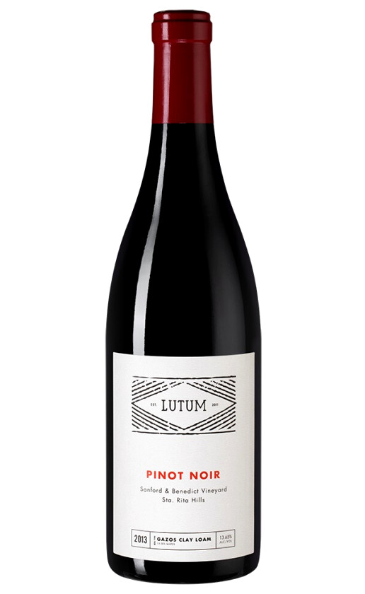 Lutum Sanford Benedict Pinot Noir 2013