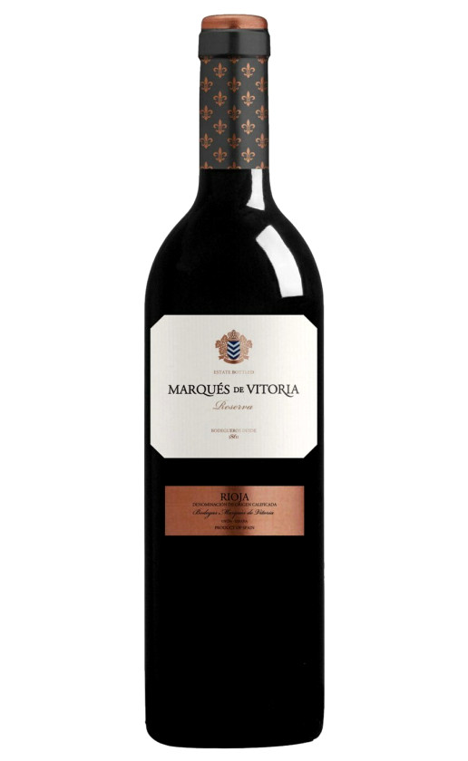 Marques de Vitoria Reserva Rioja 2012