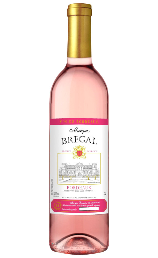 Marquis Bregal Bordeaux Rose