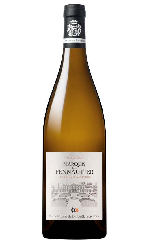 Marquis de Pennautier Terroirs d'Altitude Chardonnay Pays d'Oc 2016