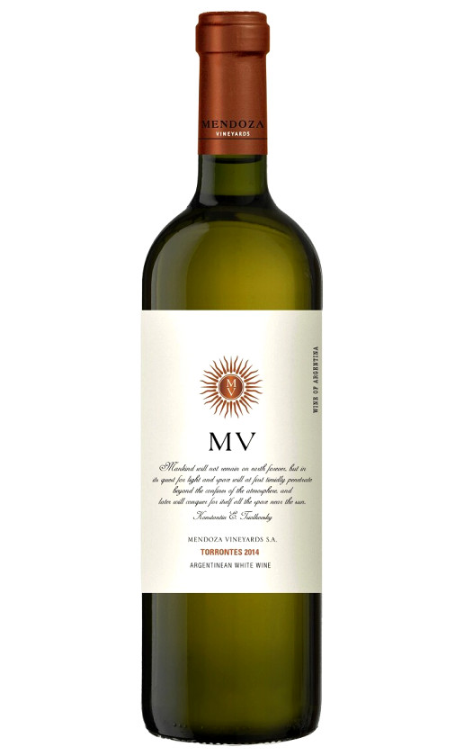 Mendoza Vineyards Torrontes 2014