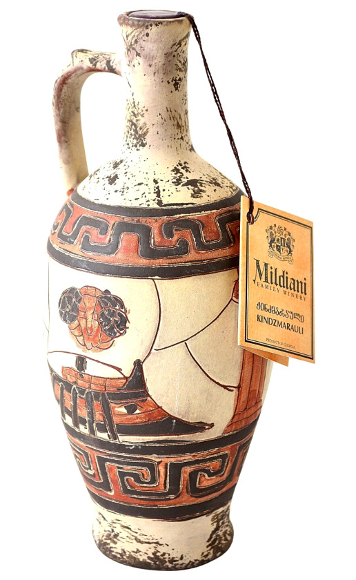 Mildiani Kindzmarauli ceramic bottle Argo