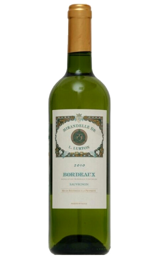 Mirandelle de L. Lurton Blanc Bordeaux 2010