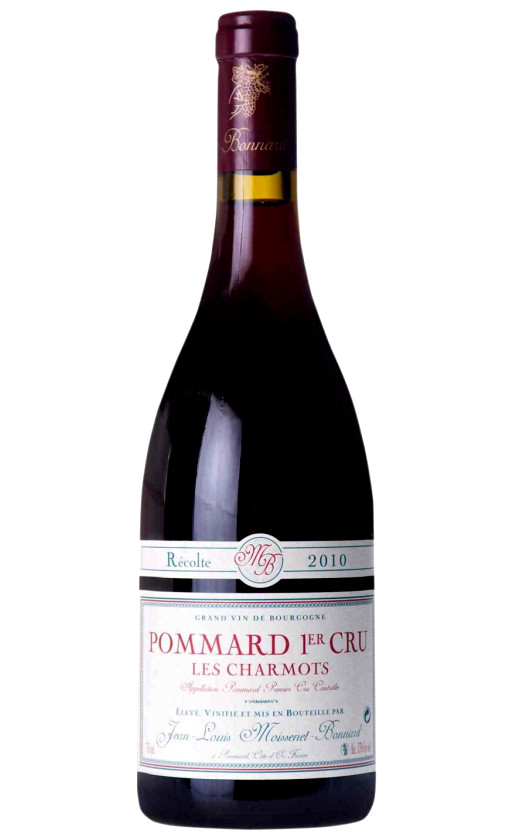 Moissenet-Bonnard Pommard 1-er Cru Les Charmots 2010