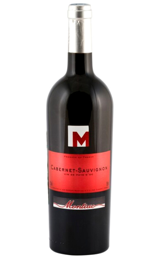 Montiac Cabernet-Sauvignon Vin de Pays d'Oc 2009