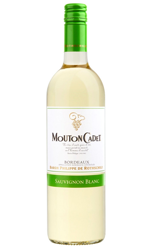 Mouton Cadet Sauvignon Blanc Bordeaux 2014
