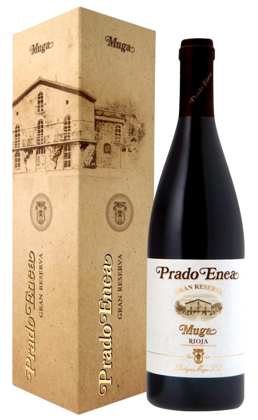 Muga Prado Enea Gran Reserva Rioja 2014 gift box