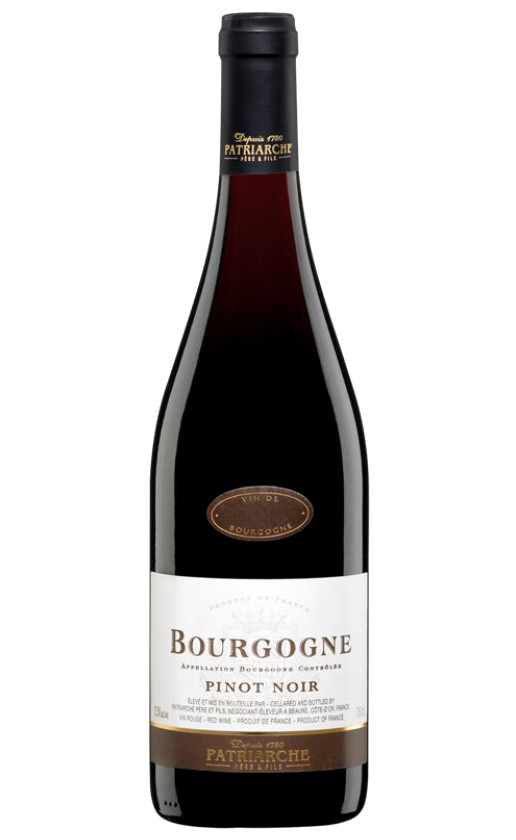Patriarche Bourgogne Pinot Noir 2012