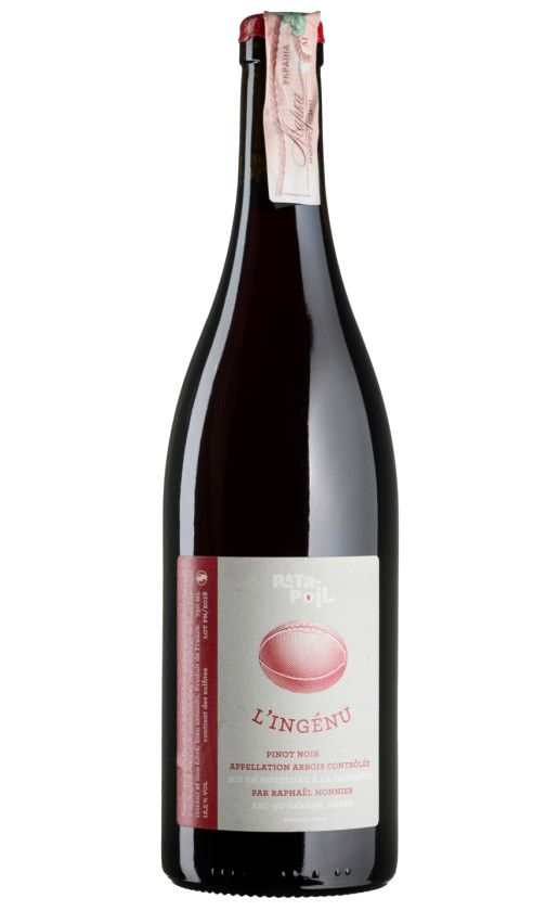 Ratapoil L'Ingenu Pinot Noir Arbois