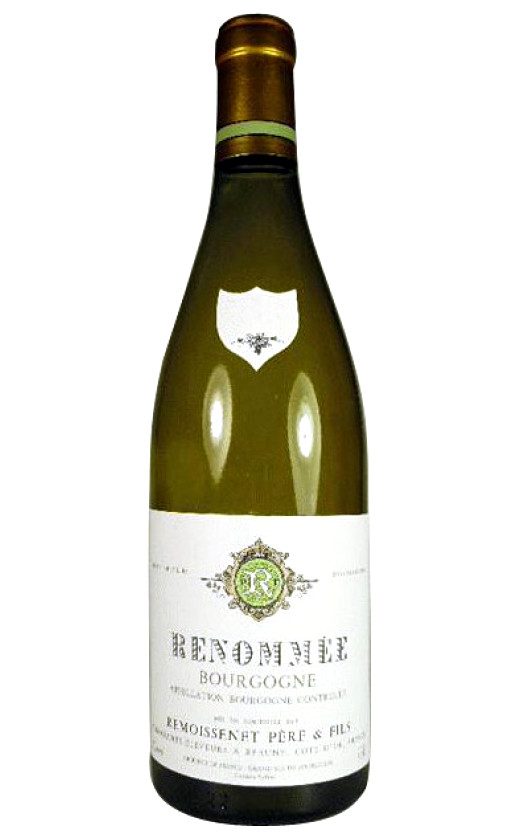 Remoissenet Pere Fils Renommee Bourgogne Blanc 2007