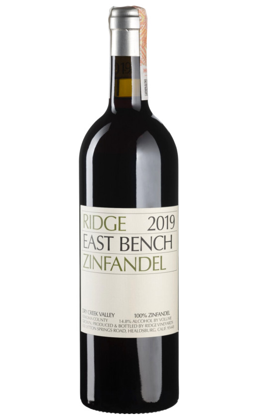 Ridge East Bench Zinfandel 2019