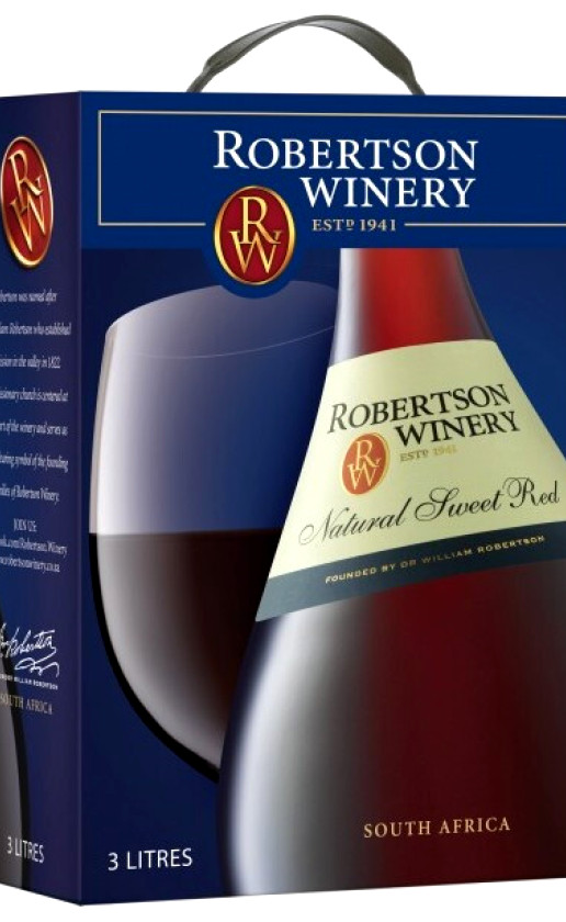 Robertson Winery Natural Sweet Red bag-in-box