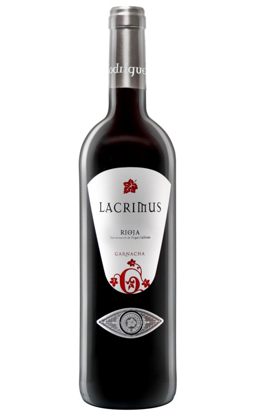 Rodriguez Sanzo Lacrimus Garnacha Rioja 2016